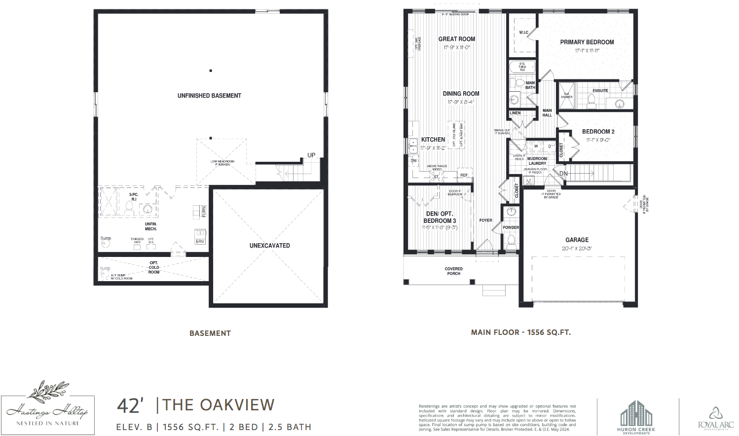 THE OAKVIEW ELEVATION B