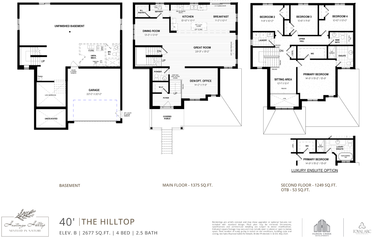 THE HILLTOP ELEVATION B