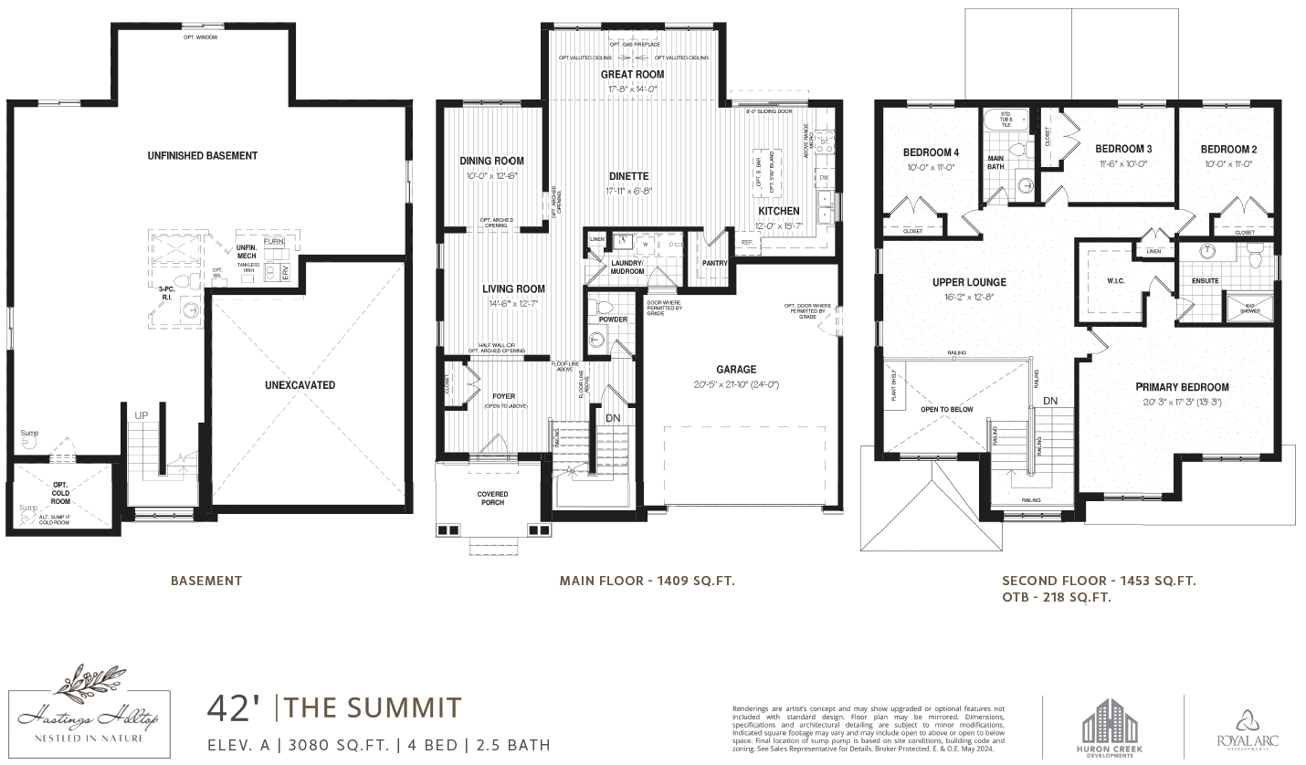 THE SUMMIT ELEVATION A