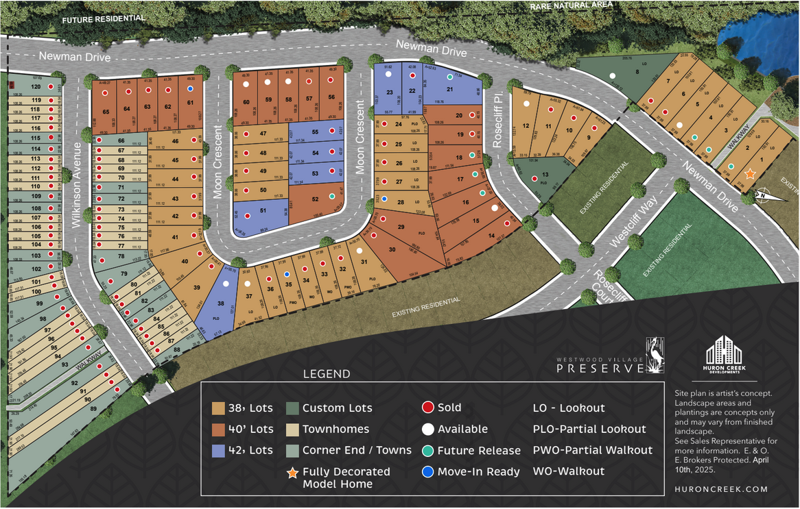 Westwood Preserve Siteplan December 2025 Westwood Preserve Siteplan December 2025