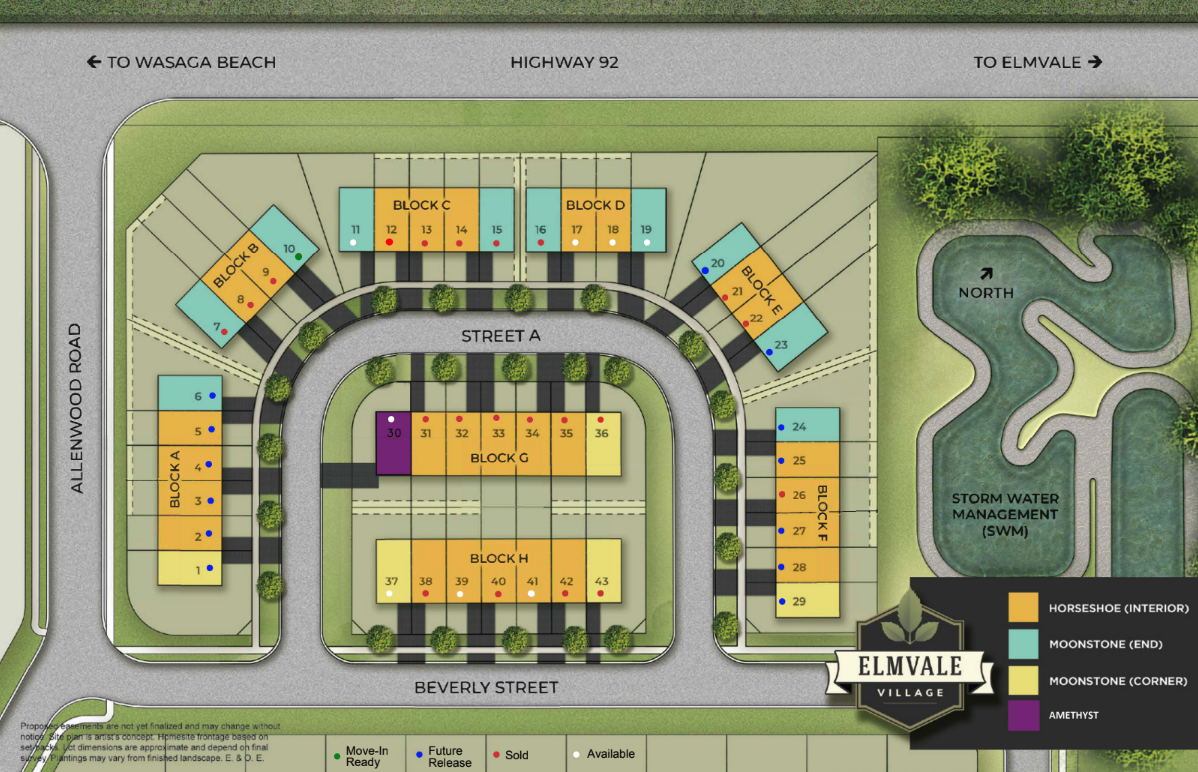 ELMVALE SITE PLAN PHASE 2