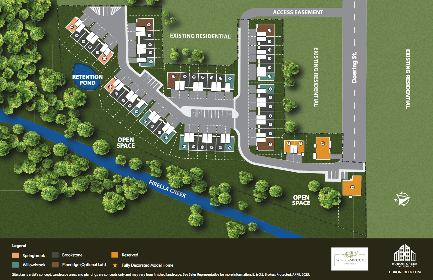 Meadowbrook Siteplan